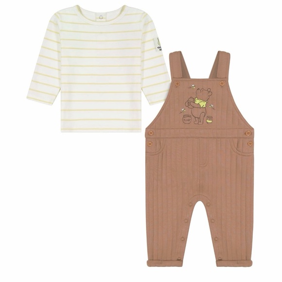 Winnie the Pooh 2 Piece Overall Set, 24m - Picture 2 of 2